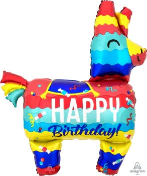 Piñata Llama Happy Birthday