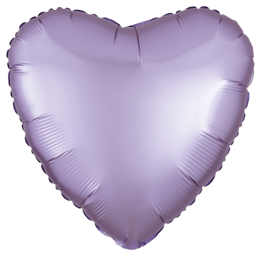 Corazón Lila Pastel