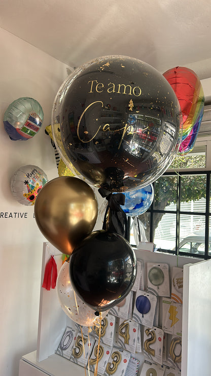 Bouquet Burbuja Englobaba + 3 látex