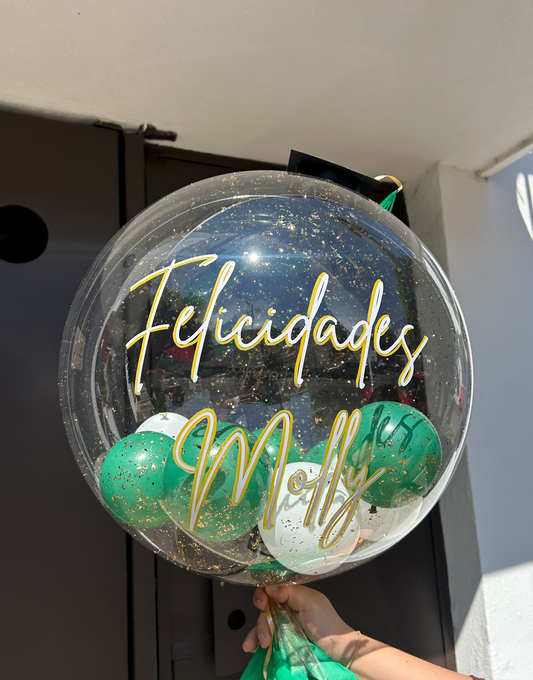 Burbuja Grad + Hoja de Oro + Birrete