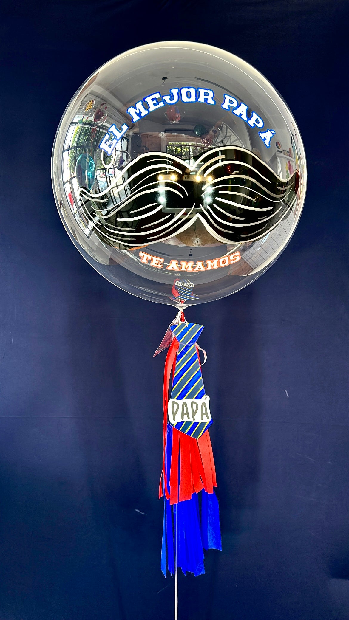 Burbuja Bigote Papá