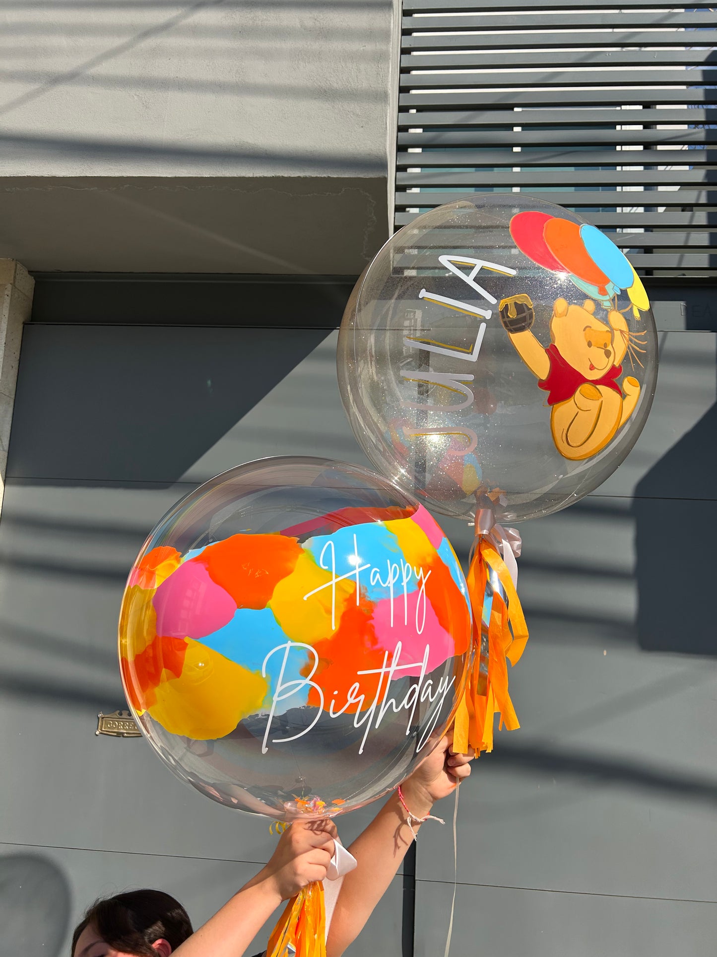 Bouquet Doble Burbuja Winnie Pooh