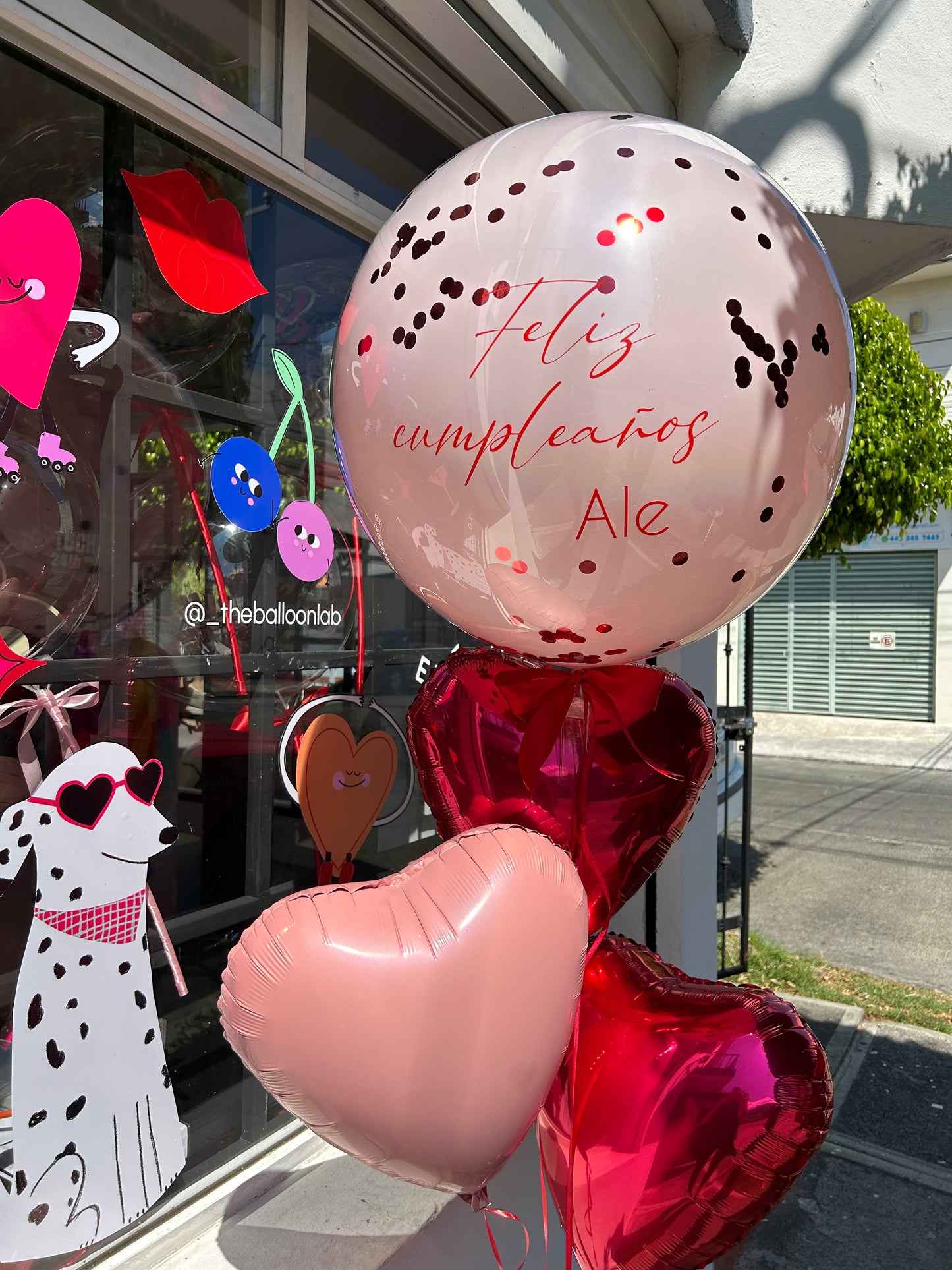 Bouquet Burbuja + Corazones