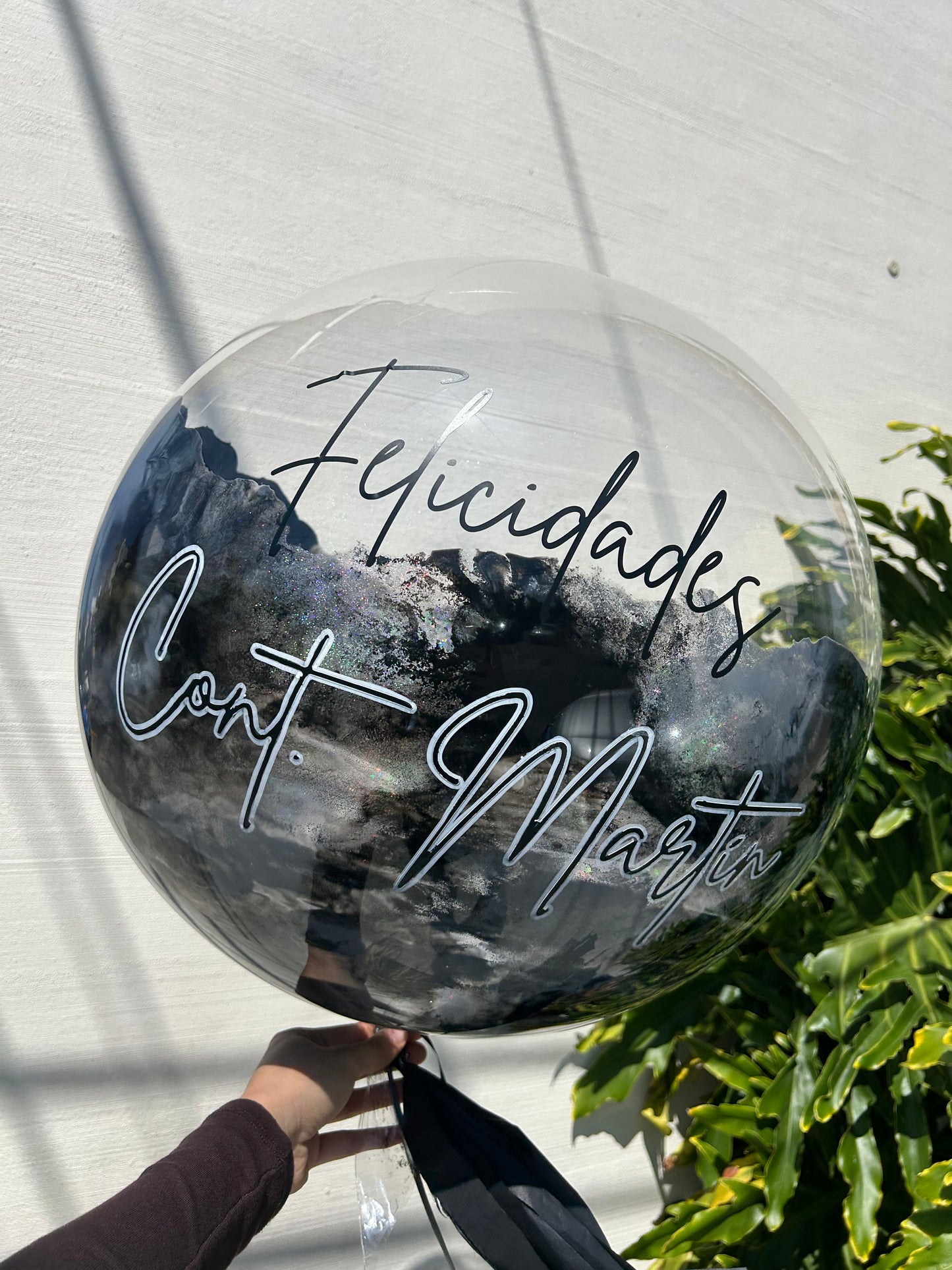 Burbuja Marmoleada B&W